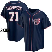 Mason Thompson Youth Washington Nationals Navy Replica Alternate Team Jersey