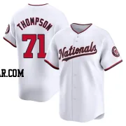 Mason Thompson Youth Washington Nationals White Limited Home Jersey