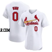 Masyn Winn Men's St. Louis Cardinals White Elite Home Jersey