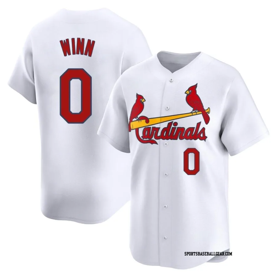 Masyn Winn Men's St. Louis Cardinals White Limited Home Jersey