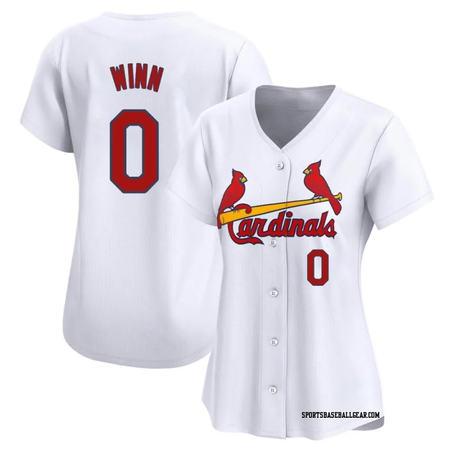 Masyn Winn Women's St. Louis Cardinals White Limited Home Jersey