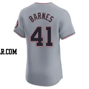 Matt Barnes Men's Washington Nationals Gray Elite Road Jersey