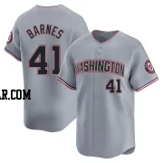 Matt Barnes Men's Washington Nationals Gray Limited Road Jersey