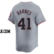 Matt Barnes Men's Washington Nationals Gray Limited Road Jersey