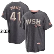 Matt Barnes Men's Washington Nationals Gray Replica 2022 City Connect Jersey