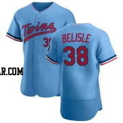 Matt Belisle Men's Minnesota Twins Light Blue Authentic Alternate Jersey