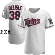 Matt Belisle Men's Minnesota Twins White Authentic Home Jersey