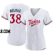 Matt Belisle Women's Minnesota Twins White Authentic Home Jersey