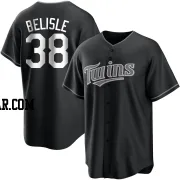 Matt Belisle Youth Minnesota Twins Black/White Replica Jersey