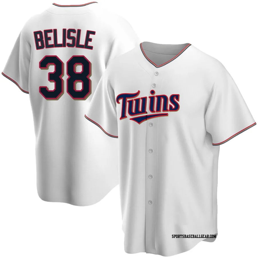 Matt Belisle Youth Minnesota Twins White Replica Home Jersey