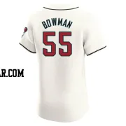 Matt Bowman Men's Arizona Diamondbacks Cream Elite Home Jersey