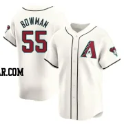 Matt Bowman Men's Arizona Diamondbacks White Limited Home Jersey