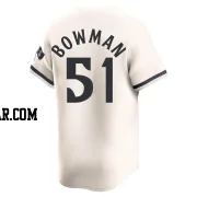 Matt Bowman Men's Minnesota Twins Cream Limited Alternate Jersey