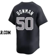 Matt Bowman Men's New York Yankees Navy Limited Alternate Jersey