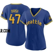 Matt Brash Women's Seattle Mariners Royal Authentic 2023 City Connect Jersey