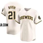 Matt Bush Youth Milwaukee Brewers Cream Limited Home Jersey