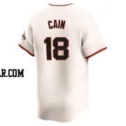 Matt Cain Men's San Francisco Giants Cream Elite Home Jersey