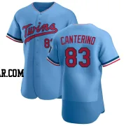 Matt Canterino Men's Minnesota Twins Light Blue Authentic Alternate Jersey