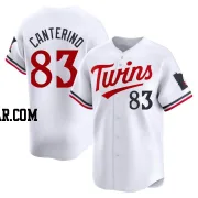 Matt Canterino Men's Minnesota Twins White Limited Home Jersey