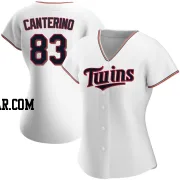 Matt Canterino Women's Minnesota Twins White Authentic Home Jersey