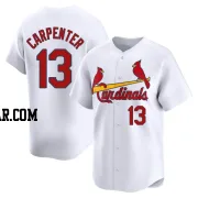 Matt Carpenter Men's St. Louis Cardinals White Limited Home Jersey