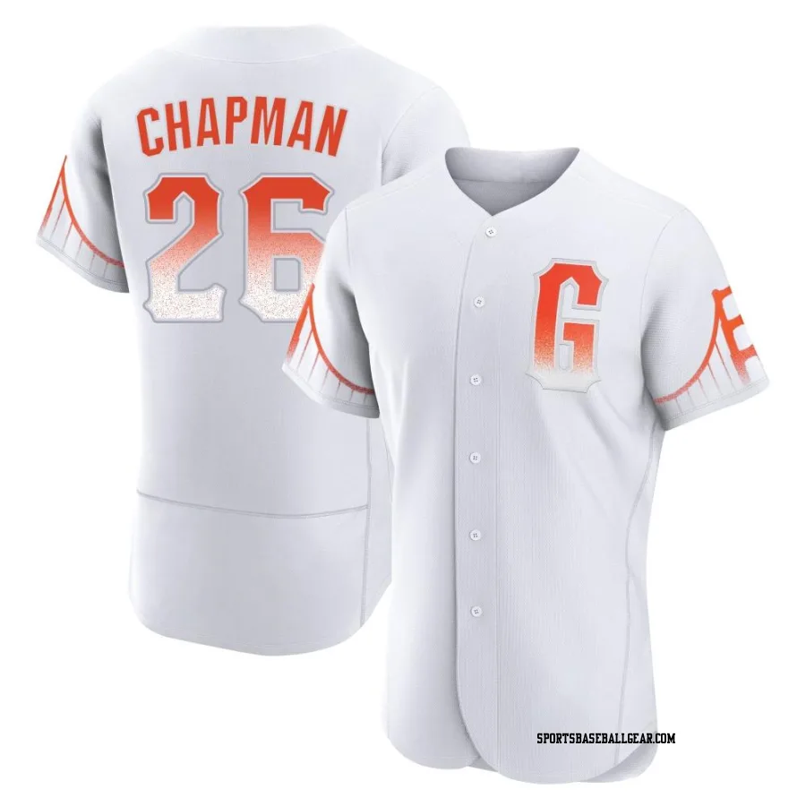 Matt Chapman Men's San Francisco Giants White Authentic 2021 City Connect Jersey