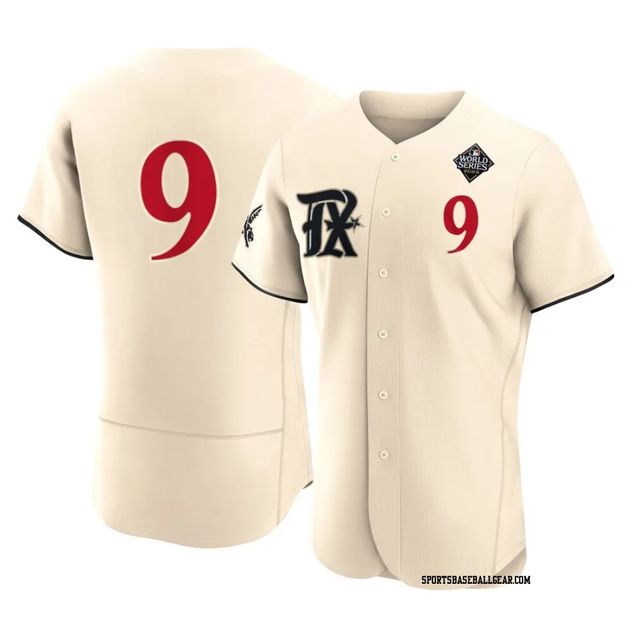 Matt Duffy Men's Texas Rangers Cream Authentic 2023 City Connect 2023 World Series Jersey