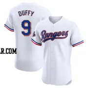 Matt Duffy Men's Texas Rangers Gold Elite White 2024 Collection Jersey