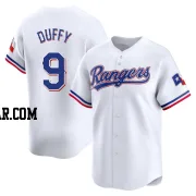 Matt Duffy Men's Texas Rangers White Limited Home Jersey