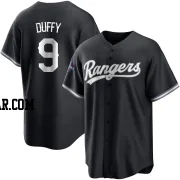 Matt Duffy Men's Texas Rangers White Replica Black 2023 World Series Champions Jersey