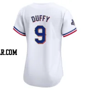 Matt Duffy Women's Texas Rangers Gold Limited White 2024 Collection Jersey