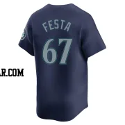 Matt Festa Men's Seattle Mariners Navy Limited Road Jersey