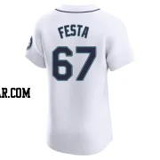 Matt Festa Men's Seattle Mariners White Elite Home Jersey