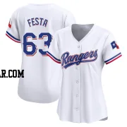 Matt Festa Women's Texas Rangers White Limited Home Jersey