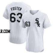 Matt Foster Men's Chicago White Sox White Elite Home Jersey