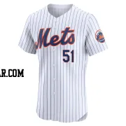 Matt Gage Men's New York Mets White Elite Home Jersey