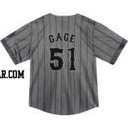 Matt Gage Toddler New York Mets Limited Graphite 2024 City Connect Jersey