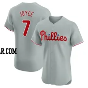 Matt Joyce Men's Philadelphia Phillies Gray Elite Road Jersey