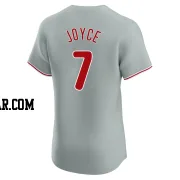 Matt Joyce Men's Philadelphia Phillies Gray Elite Road Jersey