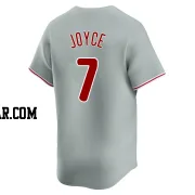 Matt Joyce Men's Philadelphia Phillies Gray Limited Away Jersey