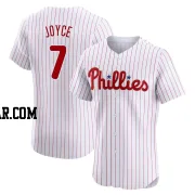 Matt Joyce Men's Philadelphia Phillies White Elite Home Jersey