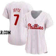 Matt Joyce Women's Philadelphia Phillies White Limited Home Jersey