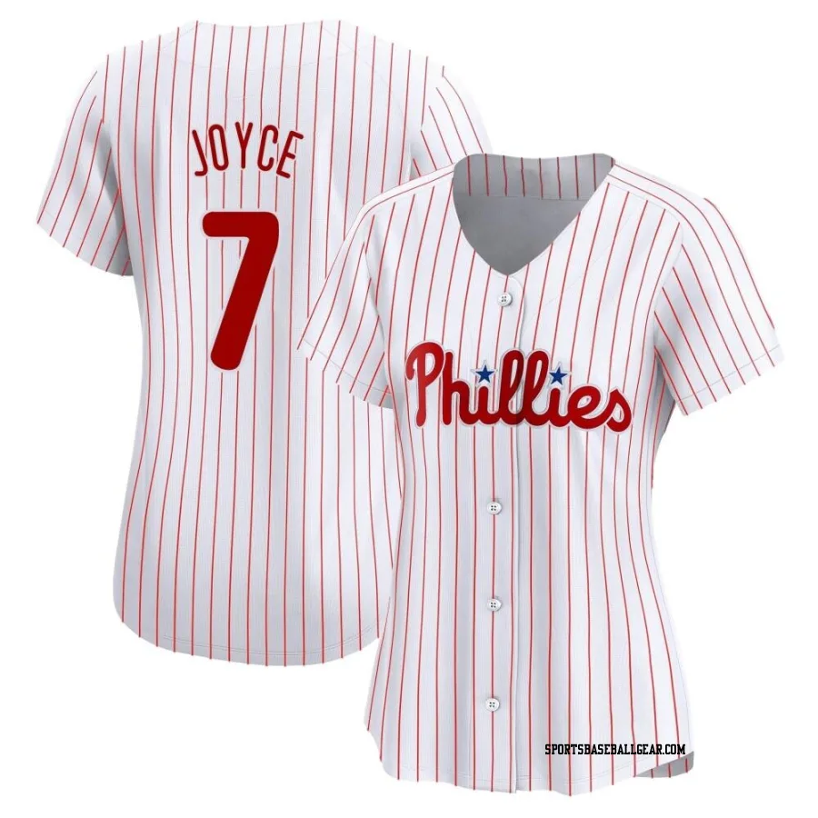 Matt Joyce Women's Philadelphia Phillies White Limited Home Jersey