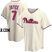 Matt Joyce Youth Philadelphia Phillies Cream Replica Alternate Jersey