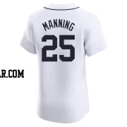 Matt Manning Men's Detroit Tigers White Elite Home Jersey