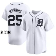 Matt Manning Men's Detroit Tigers White Limited Home Jersey