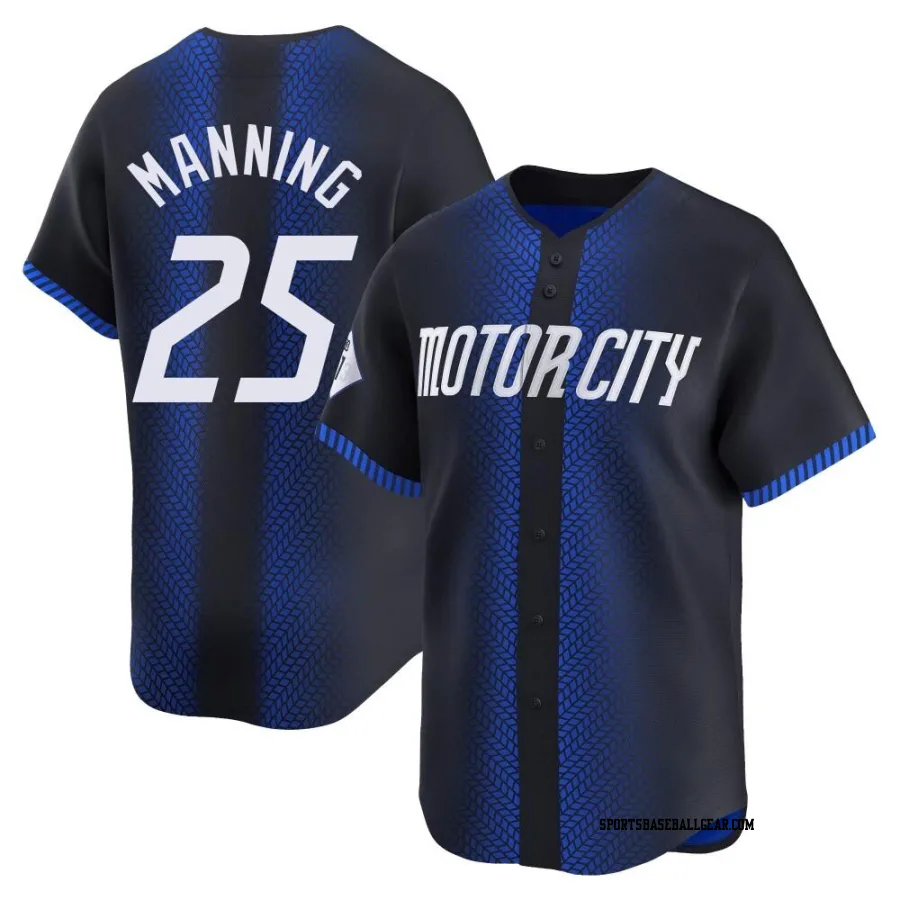 Matt Manning Youth Detroit Tigers Blue Limited 2024 City Connect Jersey