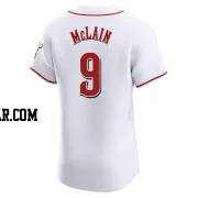 Matt McLain Men's Cincinnati Reds White Elite Home Jersey