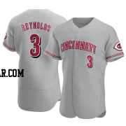 Matt Reynolds Men's Cincinnati Reds Gray Authentic Road Jersey