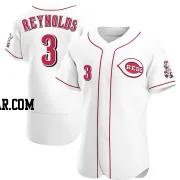 Matt Reynolds Men's Cincinnati Reds White Authentic Home Jersey